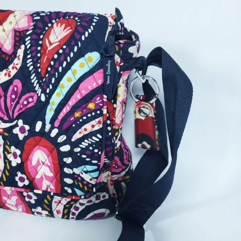 Vera Bradley Essential Tote Shoulder Bag Haymarket Paisley